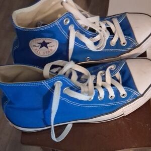 Converse Classic Blue and White High-Tops